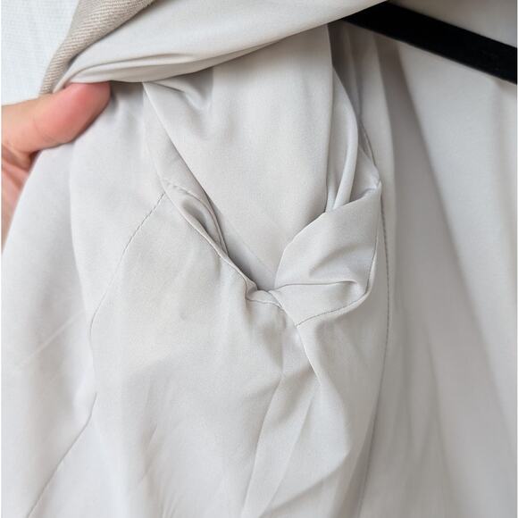 J.Crew Parke Stretch Natural/Cream Linen Blend Single-breasted Blazer, size 10 - Picture 4 of 10